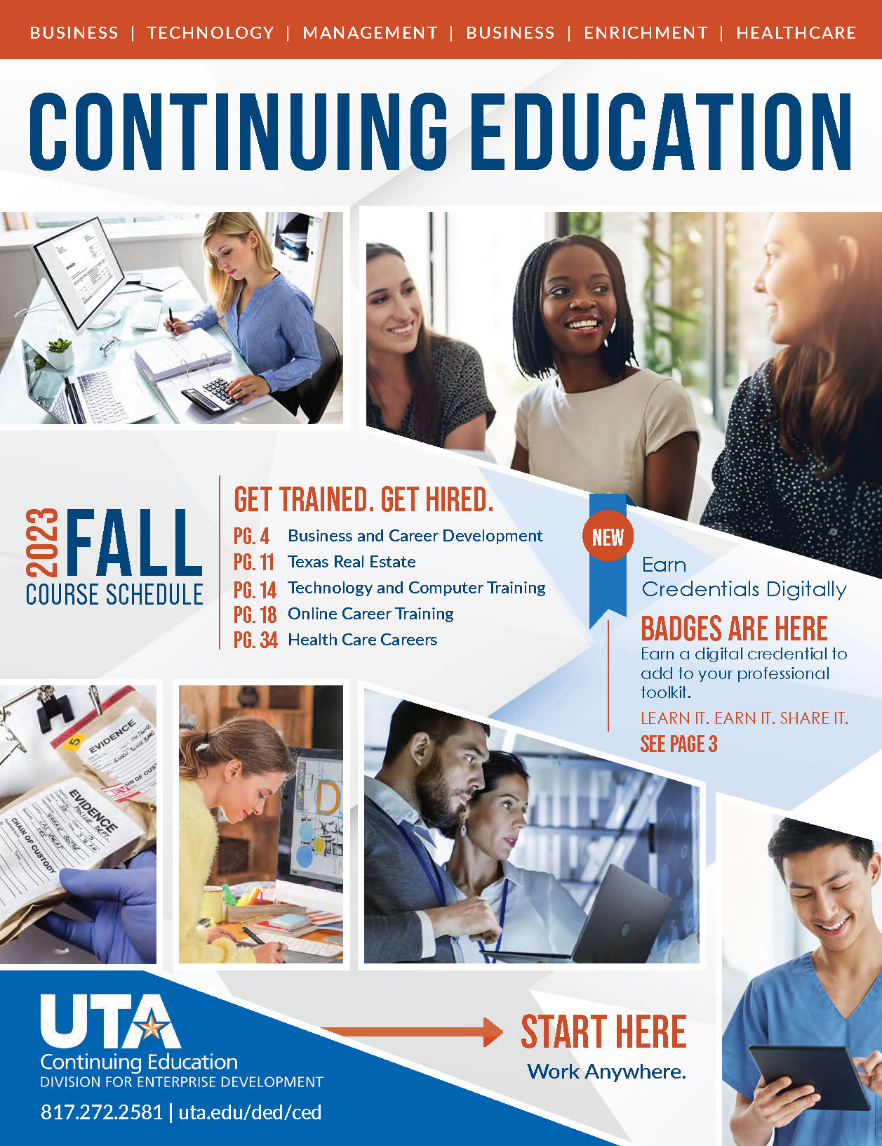 CE Catalog Fall 2023 cover